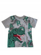 koszulka dla chłopca, t- shirt, dinozaur, rozmiar 80- 1 rok