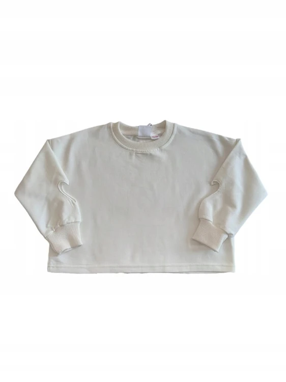 dres komplet dla dziewczynki szerokie spodnie bluza, r. 110- 4/5 lata