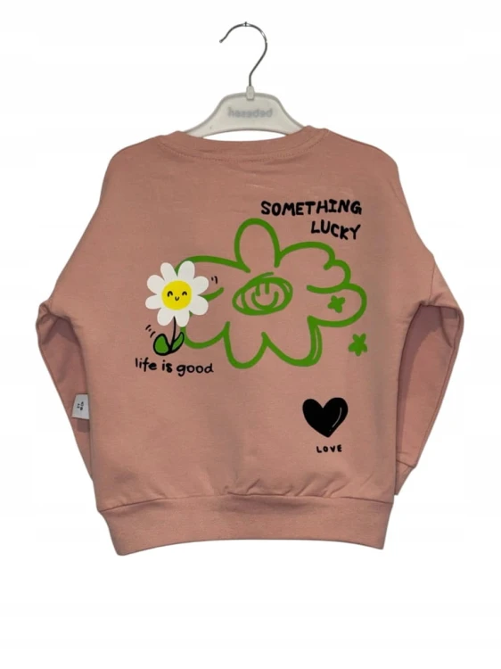 dres komplet dla dziewczynki bluza spodnie dres komplet r. 98- 3 lata