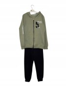 komplet dla chłopca, dziecięcy, spodnie, bluza, dres r. 128- 8/9 lat, 99 zł