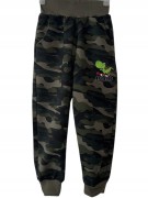komplet dla chłopca, dziecięcy, spodnie, bluza, moro 98/104- 3/4 lata