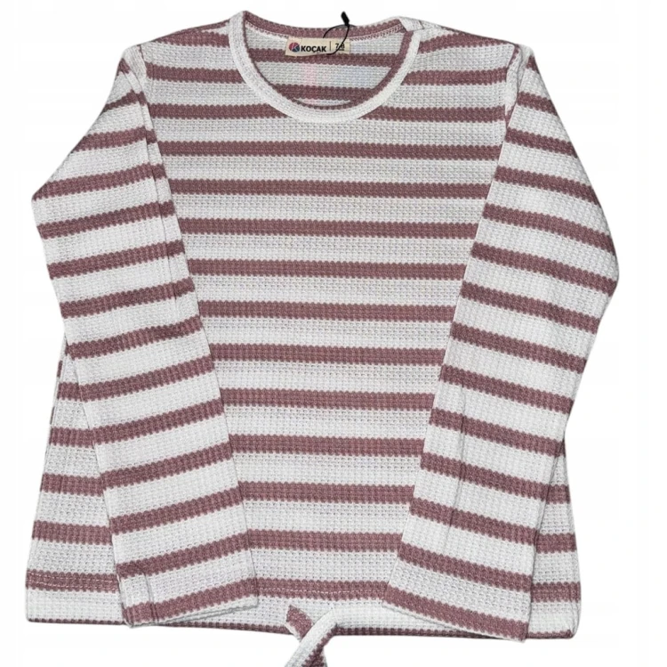 komplet dres dla dziewczynki, szerokie spodnie, bluzka, 122 cm- 6/7 lat
