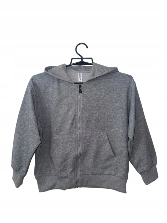 bluza rozpinana szara rozmiar 158/164 - 14 lat