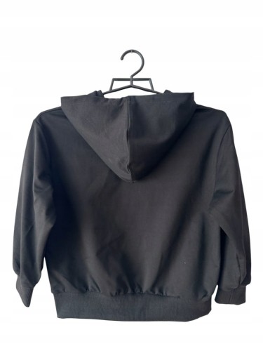 bluza rozpinana czarna rozmiar 158/164- 14 lat