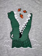 koszulka dla chłopca, t- shirt, krokodyl, rozmiar 104- 4/5 lat