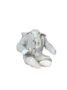 komplet niemowlęcy 3 elementy, bawełna, r. 68, 3/6 miesięcy,