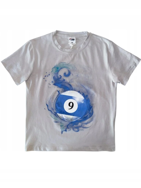 koszulka bawełniana dla chłopca chłopięca nadruk T- shirt 158/164- 14 lat
