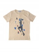 koszulka bawełniana dla chłopca chłopięca T- shirt 140- 10 lat koszykarz