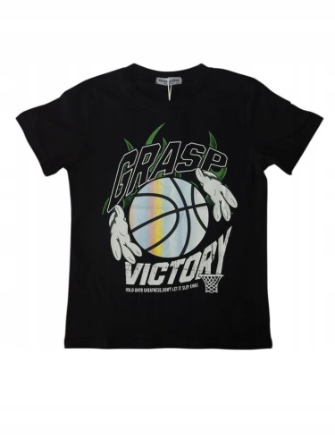 koszulka bawełniana dla chłopca chłopięca T- shirt 152- 12 lat