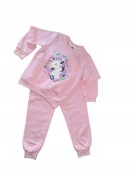 dres dla dziewczynki Jednorożec bawełna różowy bluza spodnie r. 116- 6 lat