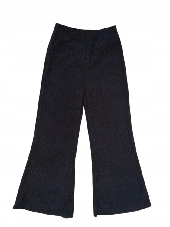 komplet dla dziewczynki, szerokie spodnie, bluzka, r. 122 cm- 7 lat