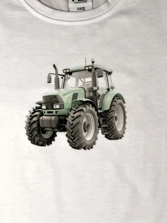 dres chłopięcy komplet dresowy 3 elementy 98/104- 3/4 lata Traktor TL-1163B
