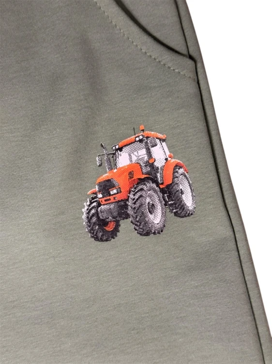 dres chłopięcy komplet dresowy 3 elementy 98/104- 3/4 lata Traktor TL-1163B