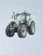 dres chłopięcy komplet dresowy 3 elementy 104/110- 4/5 lat Traktor TL-1163B
