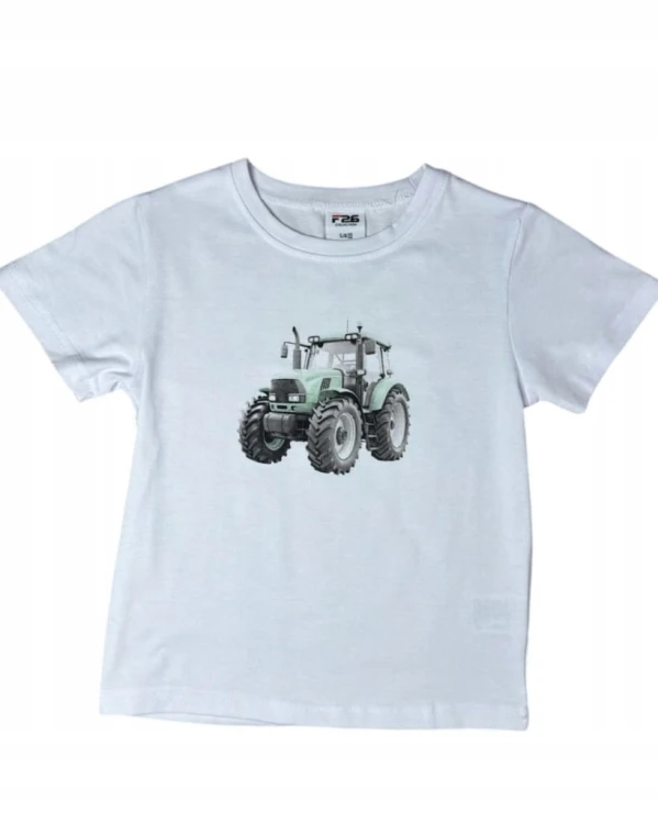 dres chłopięcy komplet dresowy 3 elementy 116/122- 6/7 lat Traktor TL-1163B