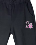 dres komplet dziewczęcy dziecięcy dresowy 3 elementy 122/128- TL-751A3
