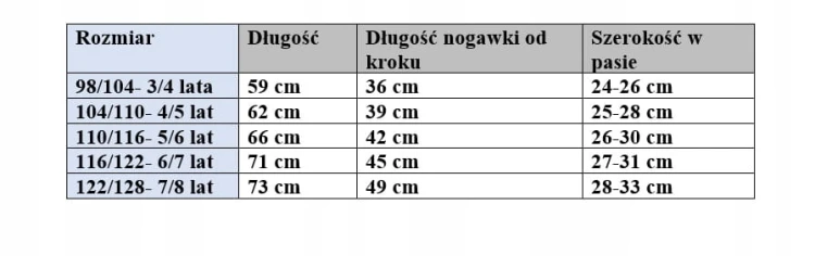 spodnie dresowe dzwony dziewczęce dziecięce 110/116- 5/6 lat