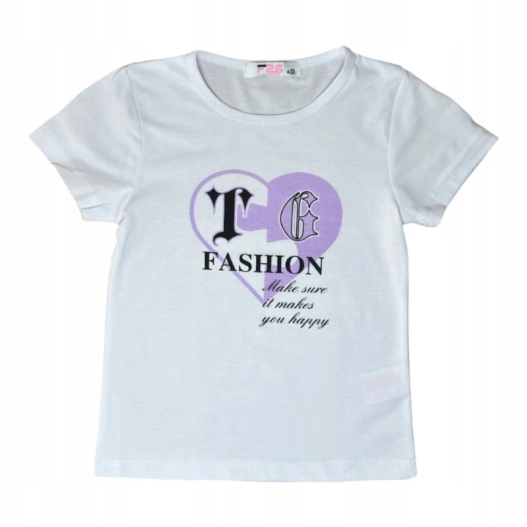 dres komplet dziewczęcy dziecięcy dresowy 3 elementy 110/116 - TL-751A1
