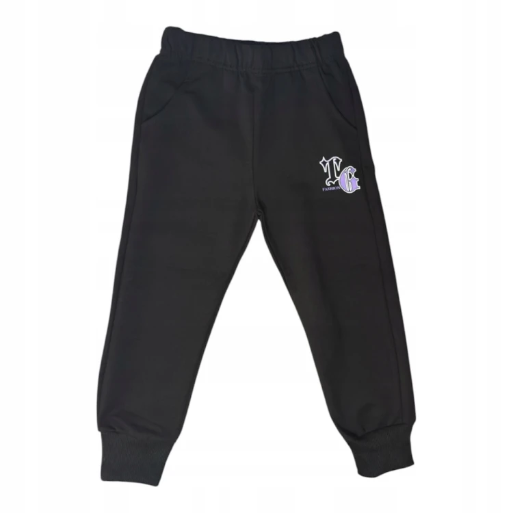 dres komplet dziewczęcy dziecięcy dresowy 3 elementy 110/116 - TL-751A1