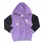 dres komplet dziewczęcy dziecięcy dresowy 3 elementy 98/104 - TL-751A1