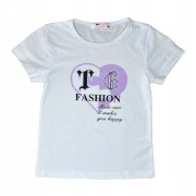 dres komplet dziewczęcy dziecięcy dresowy 3 elementy 98/104 - TL-751A1