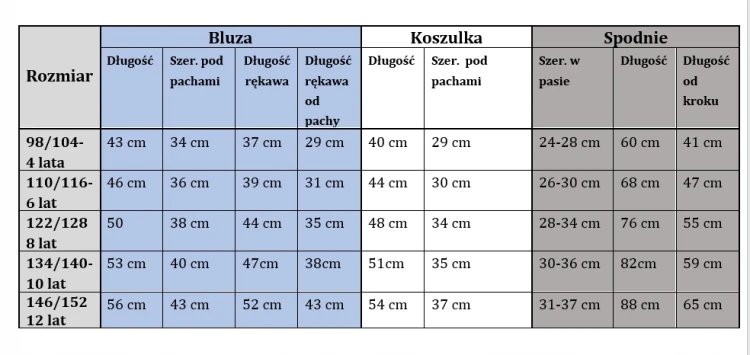 dres komplet dziewczęcy dziecięcy dresowy 3 elementy 98/104 - TL-751A1