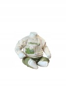 komplet niemowlęcy dla chłopca bluza spodnie, bawełna, r. 86, 18 miesięcy,