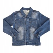 bluza kurtka chłopięca jeans dla chłopca dziecięca 146/152- 12 lat