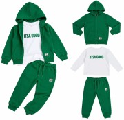dres chłopięcy komplet dresowy 3 elementy 98/104- 4 lata TL-944 C