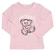 dres komplet dziewczęcy dziecięcy dresowy 3 elementy 116- 6 lat WB-3289
