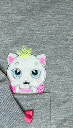 dres komplet dziewczęcy dziecięcy dresowy 3 elementy 92 -2 lata WB-2940