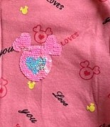 ocieplany dres komplet dziewczęcy 3 części 122- 7 lat XH155