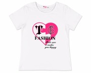 dres komplet dziewczęcy dziecięcy dresowy 3 elementy 98/104 - TL-751A2