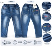 spodnie jeans dziecięce chłopięce 80/86 - 1 rok KL- 01497A