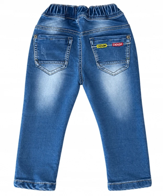 spodnie jeans dziecięce chłopięce 92/98- 3 lata KL- 01497A