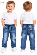 spodnie jeans dziecięce chłopięce 92/98 - 3 lata 21737A