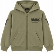 dres komplet chłopięcy dresowy 152- 12 lat FD-3013 khaki
