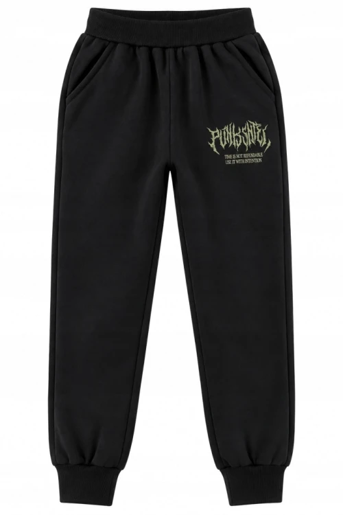 dres komplet chłopięcy dresowy 152- 12 lat FD-3013 khaki