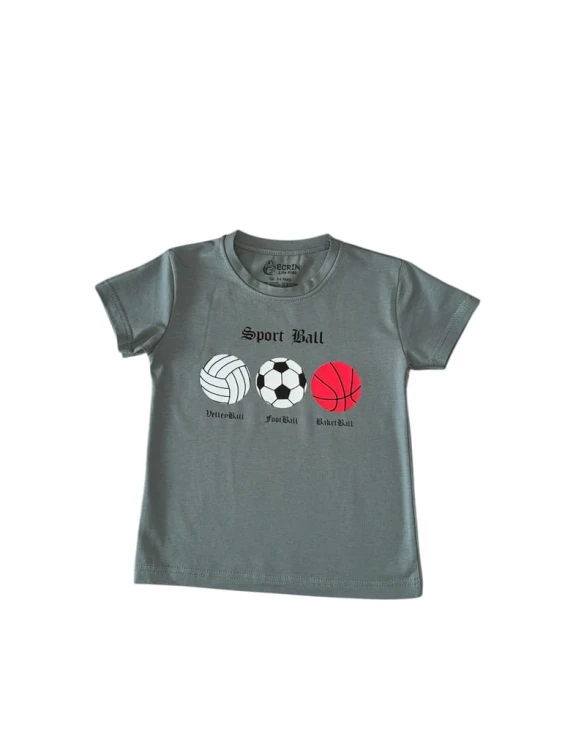 koszulka dla chłopca, t- shirt, piłki, rozmiar 110- 4/5 lat