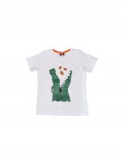 koszulka dla chłopca, t- shirt, krokodyl, rozmiar 122/128- 7/8 lat