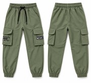 ocieplane spodnie joggery chłopięce dla chłopca 134/140- 10 lat-K-21K3