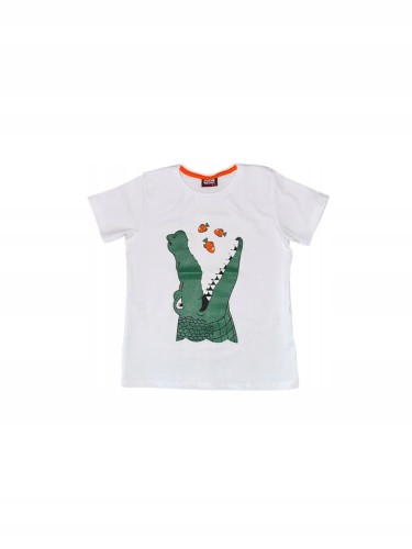 koszulka dla chłopca, t- shirt, krokodyl, rozmiar 104- 4/5 lat