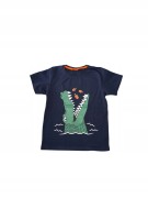 koszulka dla chłopca, t- shirt, krokodyl, rozmiar 122/128- 7/8 lat