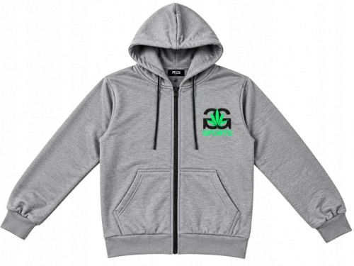 ocieplana bluza męska rozpinana młodzieżowa XL/XXL- Y184D szara