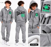 ocieplana bluza męska rozpinana młodzieżowa XL/XXL- Y184D szara