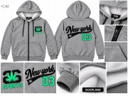 ocieplana bluza męska rozpinana młodzieżowa L/XL- Y184D szara