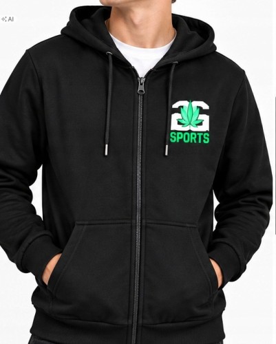 ocieplana bluza męska rozpinana młodzieżowa M/L- Y184D czarna
