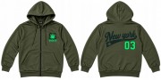 ocieplana bluza męska rozpinana młodzieżowa L/XL- Y184D khaki