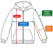 ocieplana bluza męska rozpinana młodzieżowa XL/XXL szara Y181D
