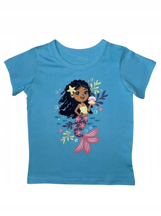 koszulka bluzka dla dziewczynki t- shirt , r 110, 5 lat